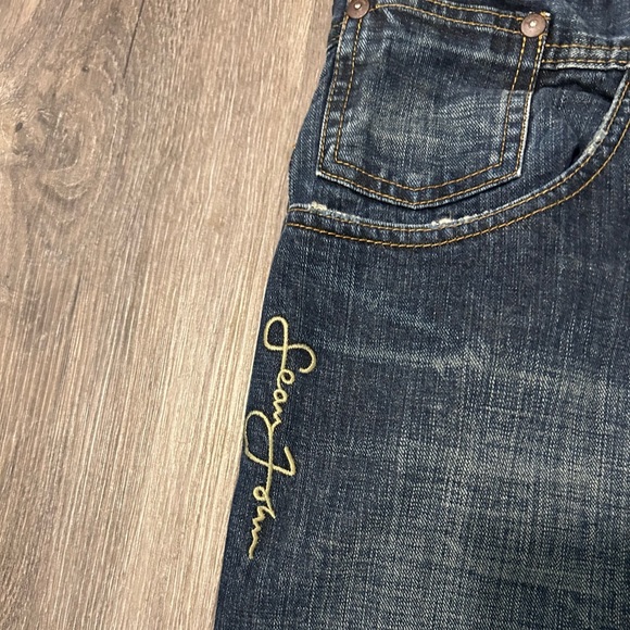 Vintage Y2k Sean John Baggy Jeans Mens 34x32 Blue Skater Grunge Wide Leg Blue - Picture 7 of 12